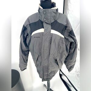 Columbia men's coat‎ size large gray black